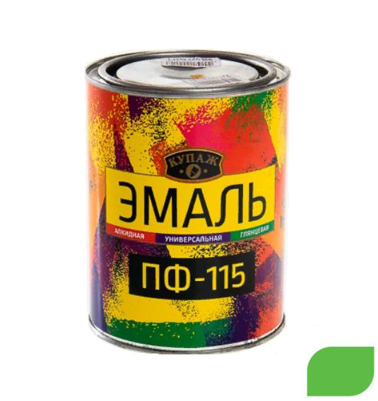 Эмаль ПФ-115 "Купаж" ярко-зел. /1,8кг/ /6/