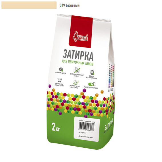 Затирка для плиточных швов "Старатели" светло-бежевый  /1кг//10/ЗАКАЗ