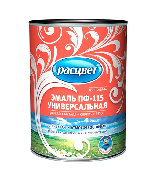 Эмаль ПФ-115 "РАСЦВЕТ ГОСТ" белая 1,9кг /6/