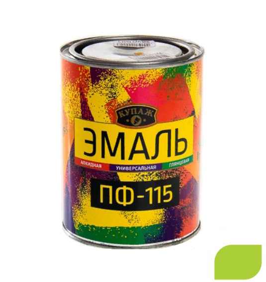 Эмаль ПФ-115 "Купаж" фисташковый /1,8кг/ /6/